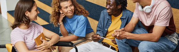Young college students